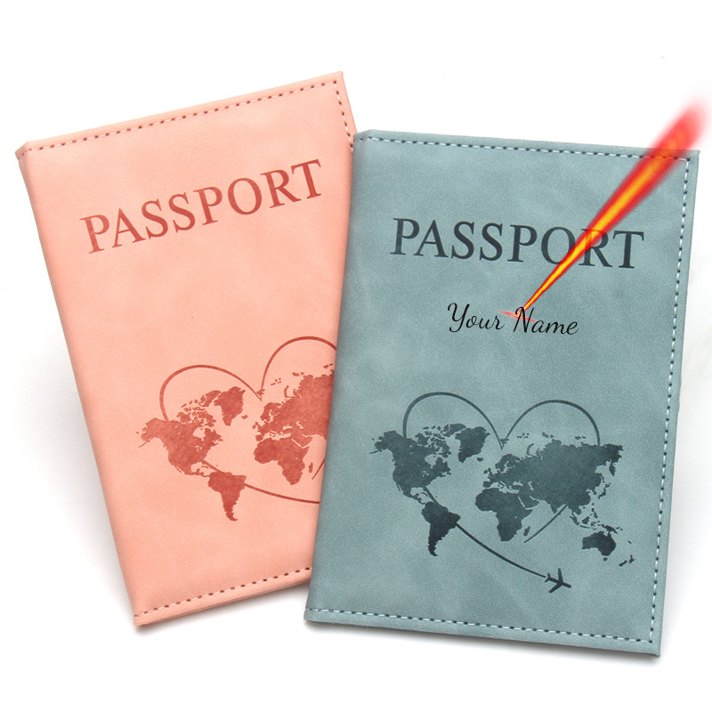 Travel Accessories Passport Holder - Lovely Map Passport Cover Fashion Travel