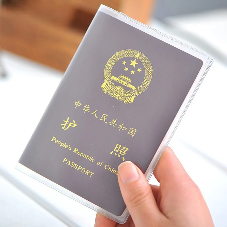Travel Accessories Passport Holder - 3Pcs New Passport Protective Cover Transparent