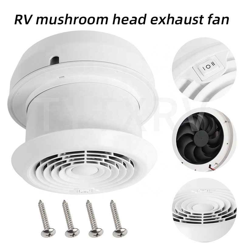 Travel Accessories - RV Accessories DC12V/24V Strong Wind Mushroom