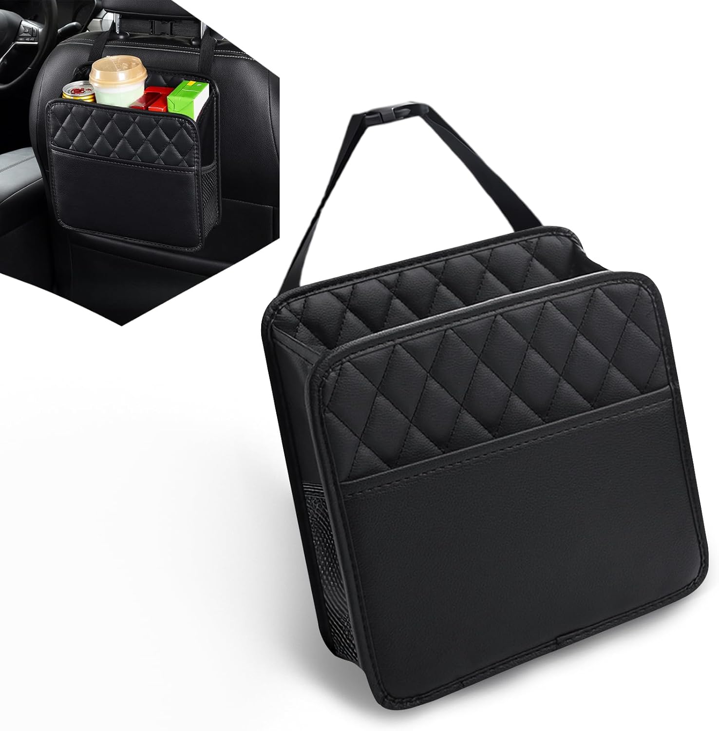 Car Seat Travel Bag - Hanging Storage Pocket Automotive Backseat Car
