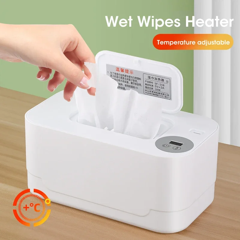 Travel Accessories For 3 Year Old - Portable Baby Wipe Warmer 2-in-1 Heated