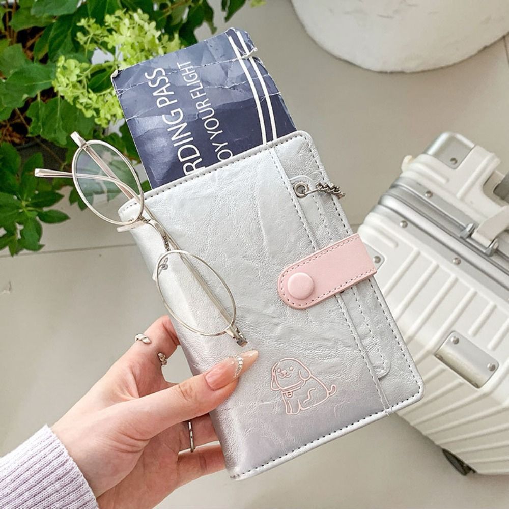 Travel Accessories Passport Holder - Card Holder PU Passport Bag Cute