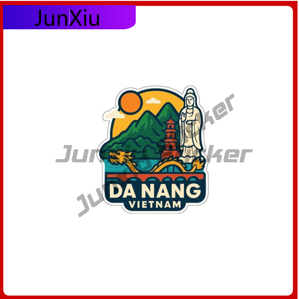 Travel Accessories Vietnam - Da Nang Vietnam Travel Sticker Vinyl