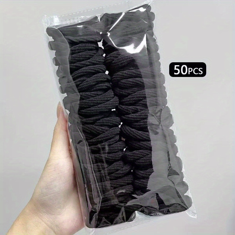 50 PCS Black Mixed Color Satin - Travel Accessories Girls review and price