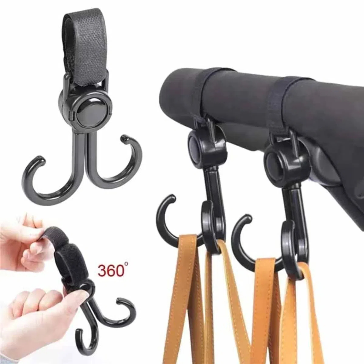 Rotatable Double Hooks Baby St - Travel Accessories For 3 Year Old review and price