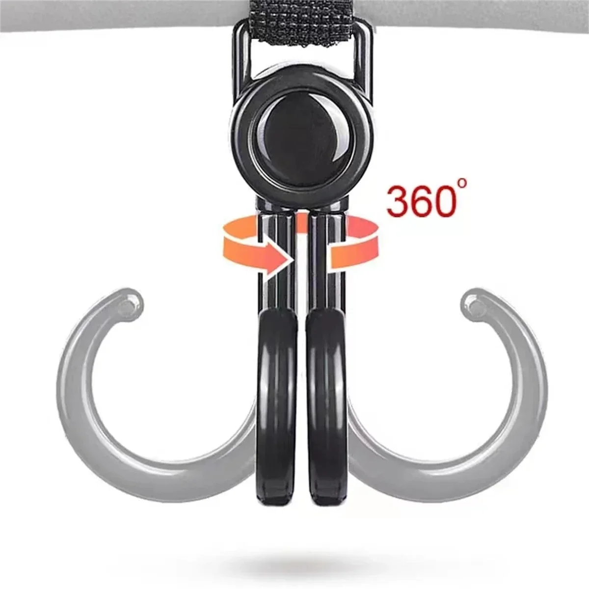 Rotatable Double Hooks Baby St - Travel Accessories For 3 Year Old review and price