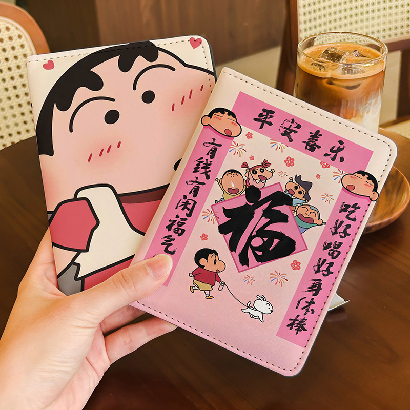 Kawaii Shin Chan Cute Passport - Travel Accessories For Japan Trip review and price