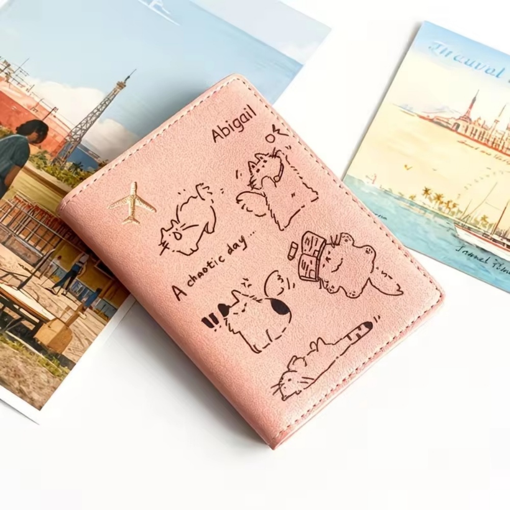 Personalized Custom Name PU Pa - Travel Accessories Passport Holder review and price
