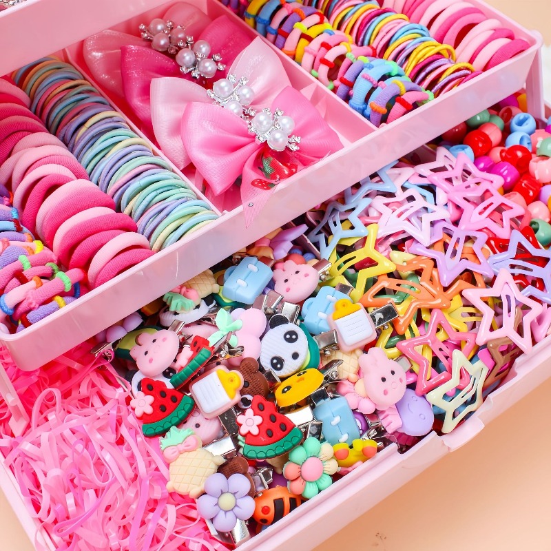 546Pcs Bow High Elastic Hair A - Travel Accessories Girls review and price