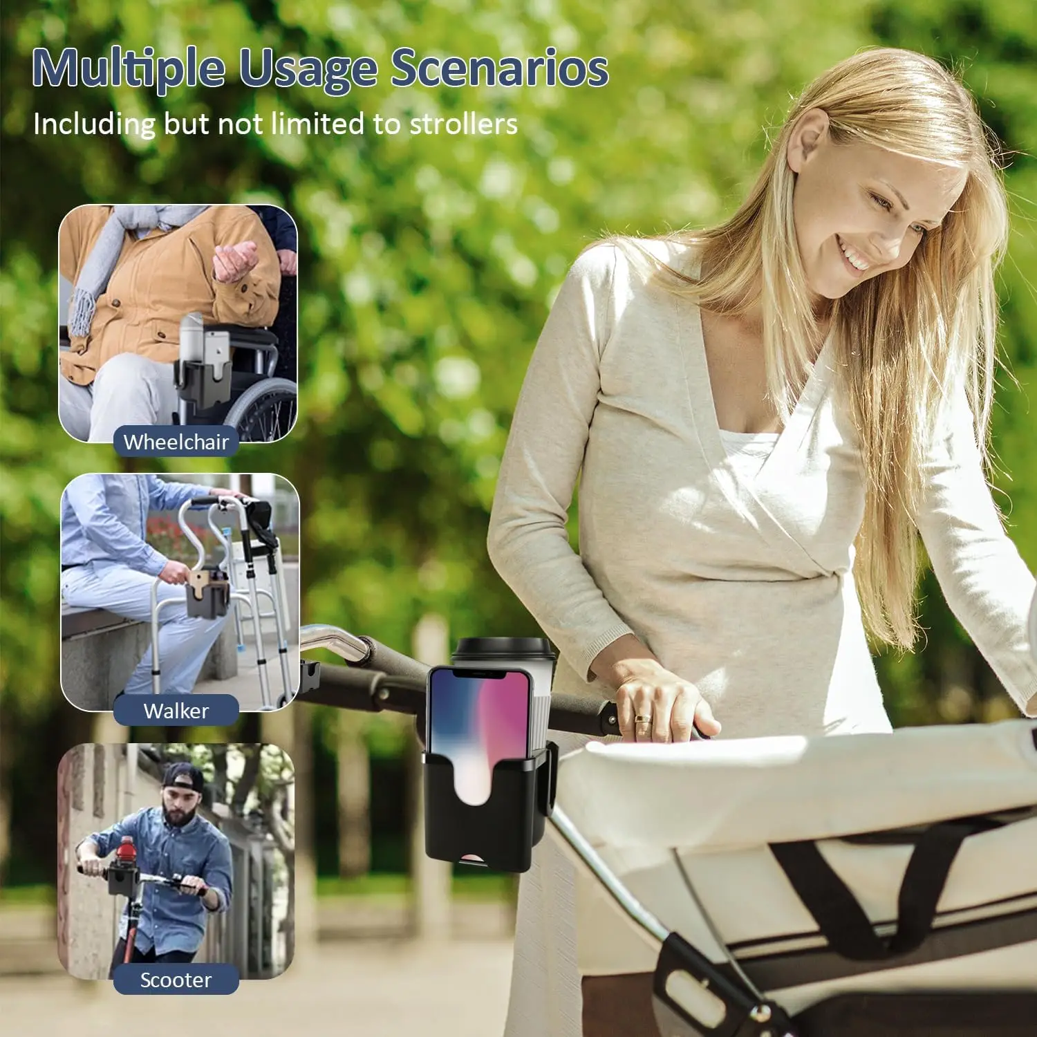 Anti-Slip Pram Cup Holders for - Travel Accessories For 3 Year Old review and price