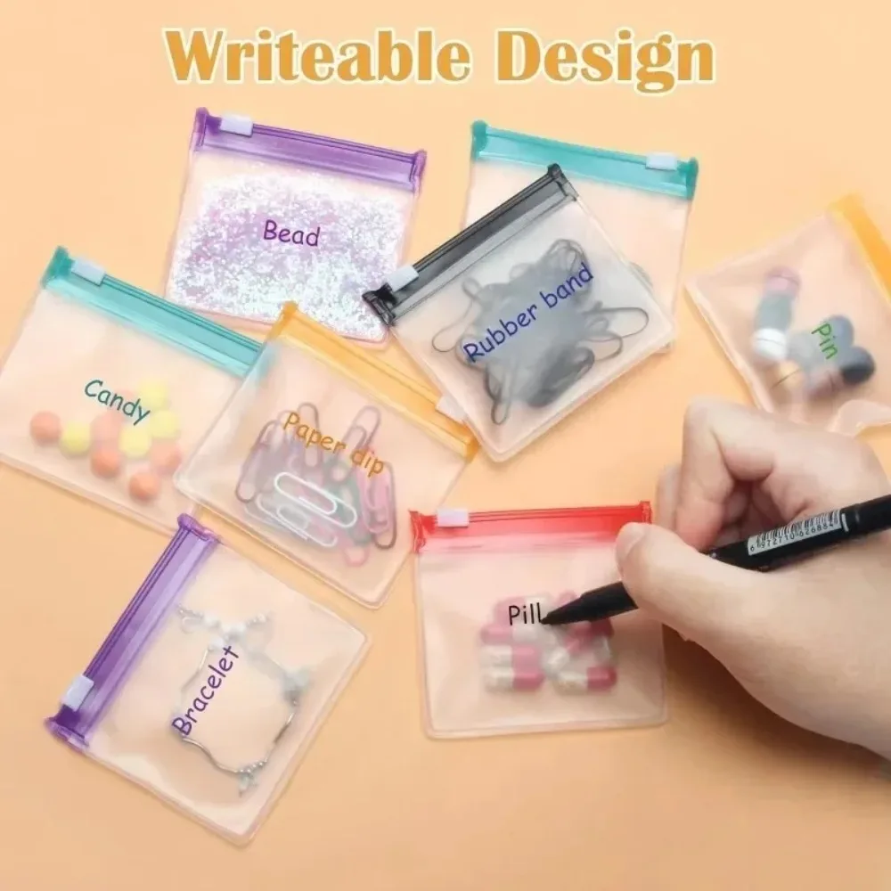 Mini Colorful Pill Dispenser B - Reusable Zip Bag review and price