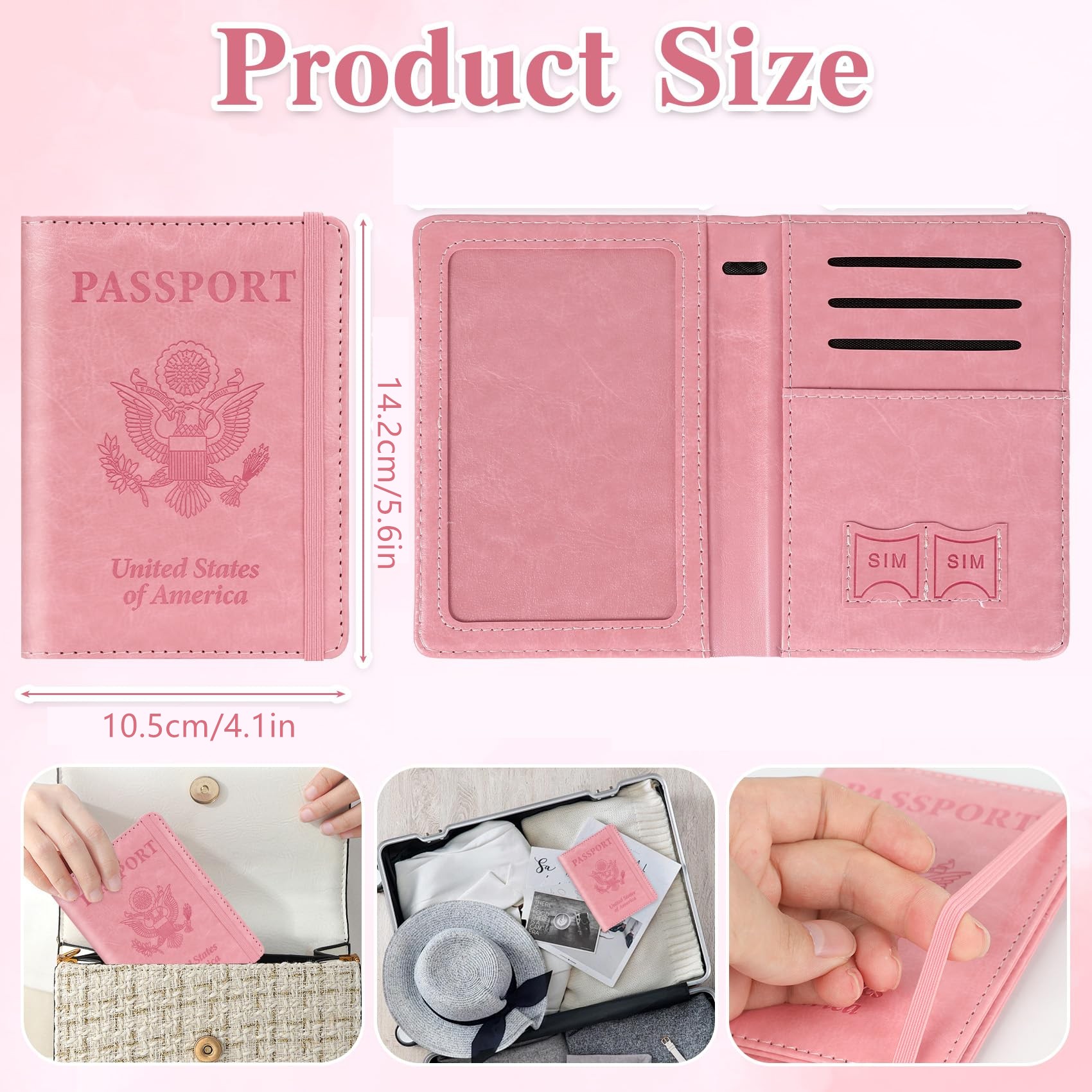 Passport Holder for Travel, Rf - Travel Accessories Rfid review and price