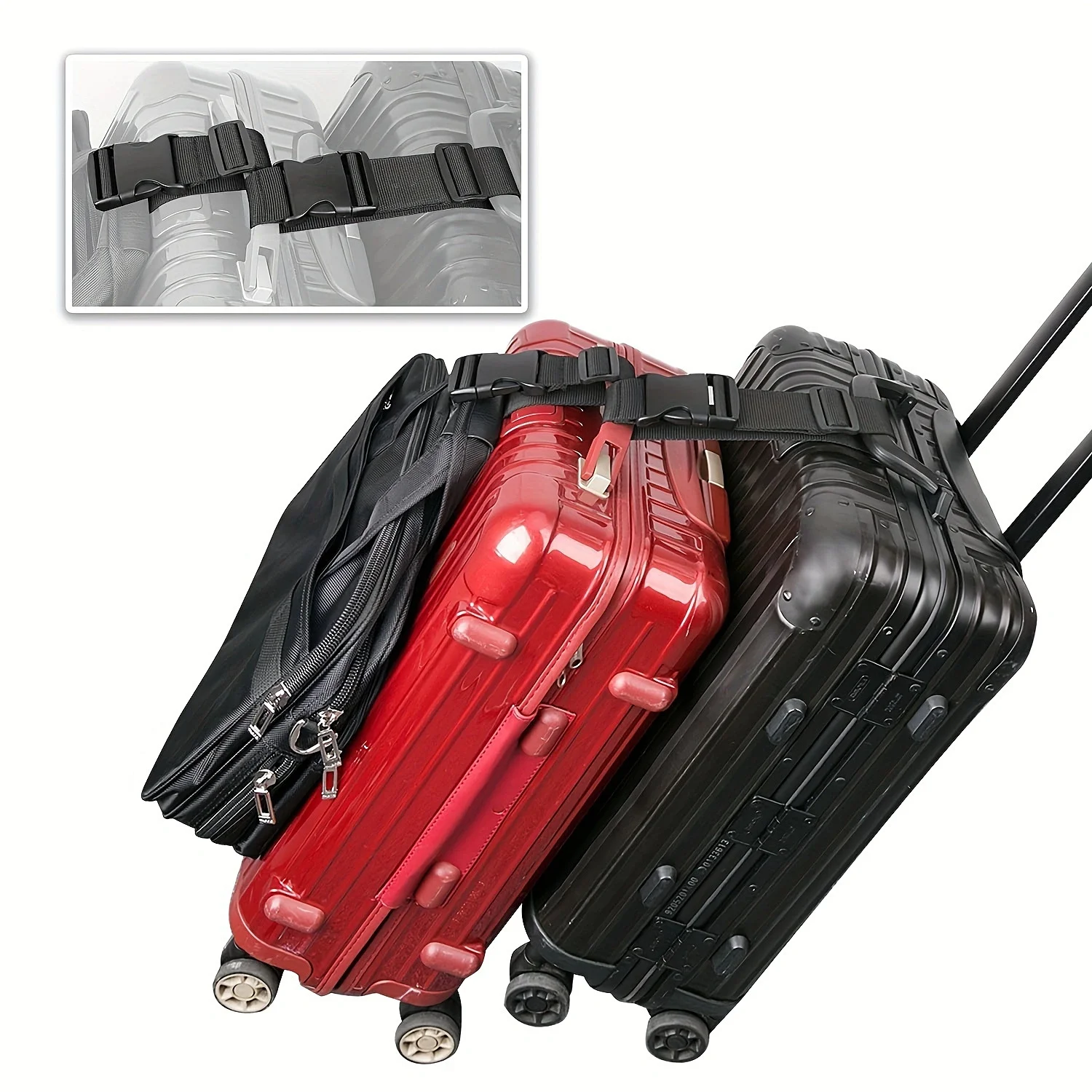 1pc Simple Adjustable Luggage  - Quality Travel Accessories review and price