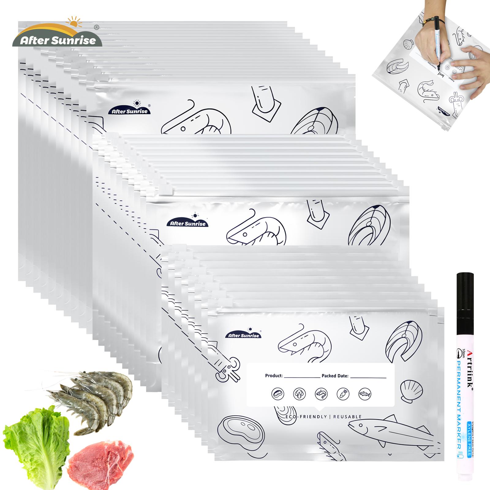 【Refrigerated Food】Reusable Al - Reusable Zip Bag review and price