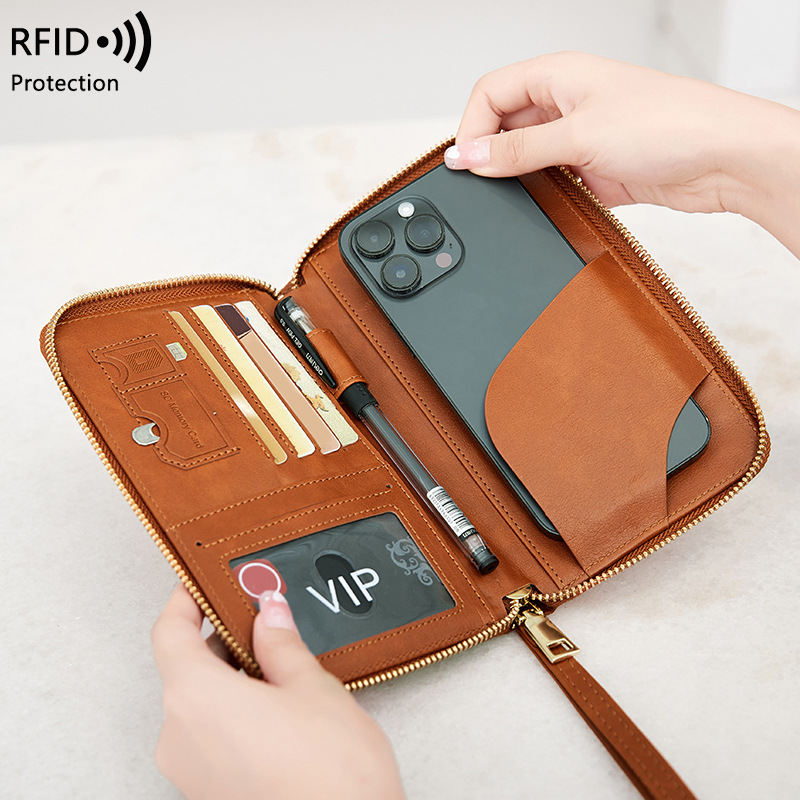 New Leather Passport Cover RFI - Travel Accessories Rfid review and price