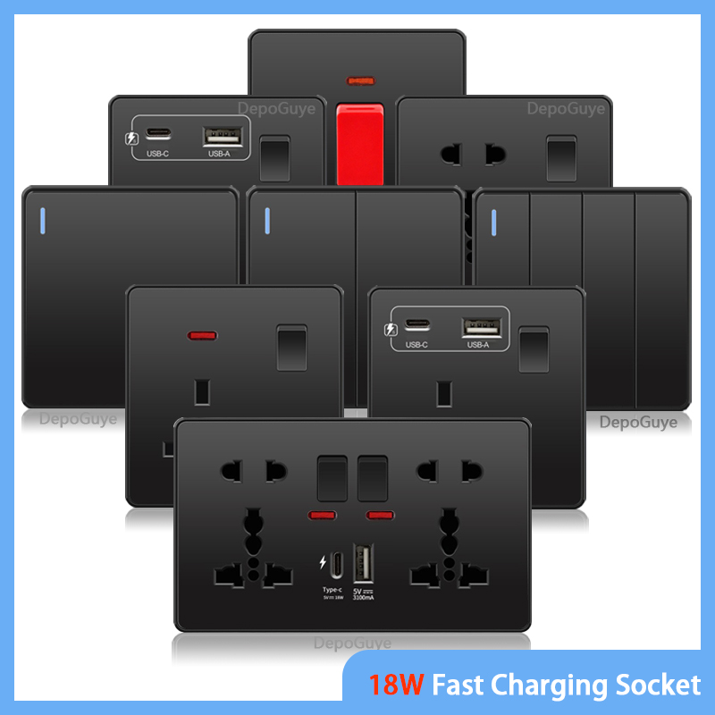 Universal Black USB Type-C 18W - Travel Accessories Uk review and price