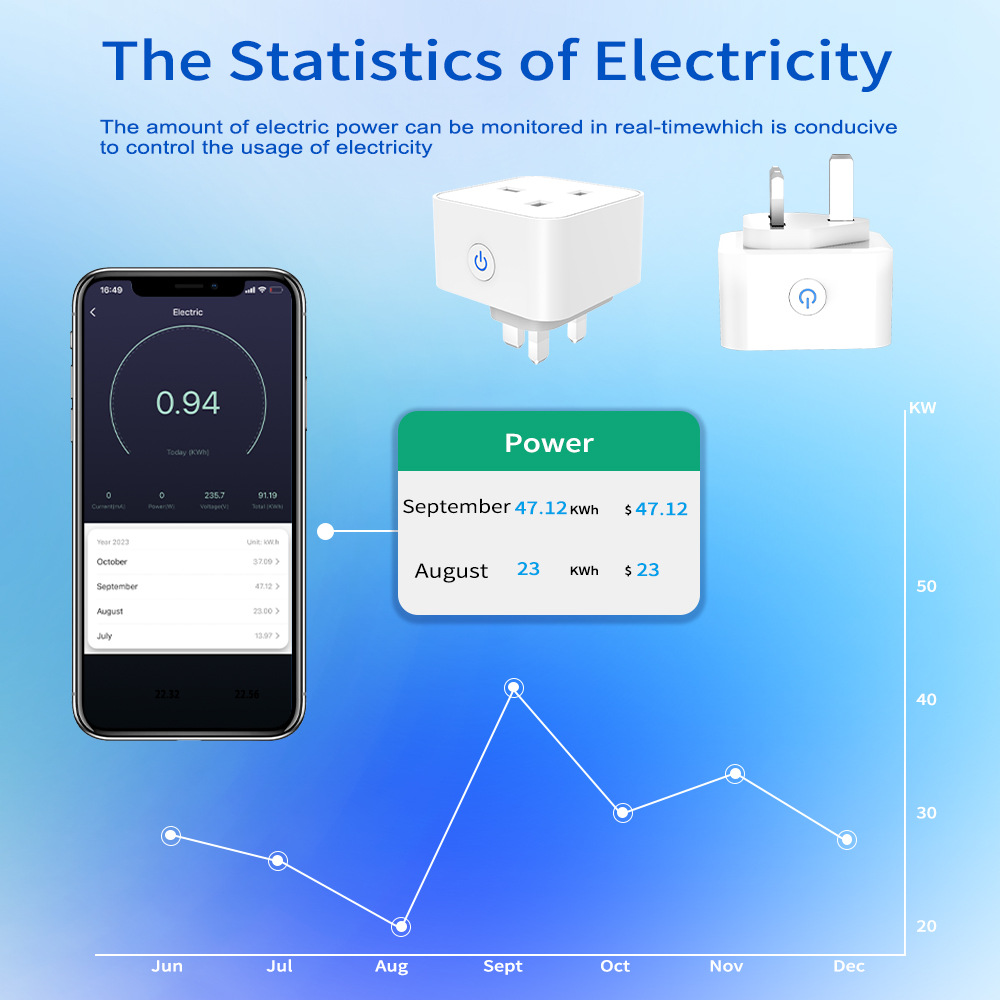 Tuya Smart Socket 16A/20A WiFi - Travel Accessories Uk review and price