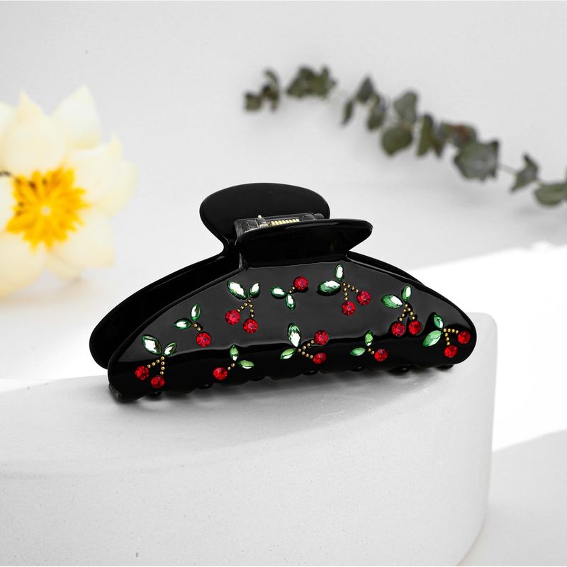 1pc Cherry hair clip, rhinesto - Quality Travel Accessories review and price