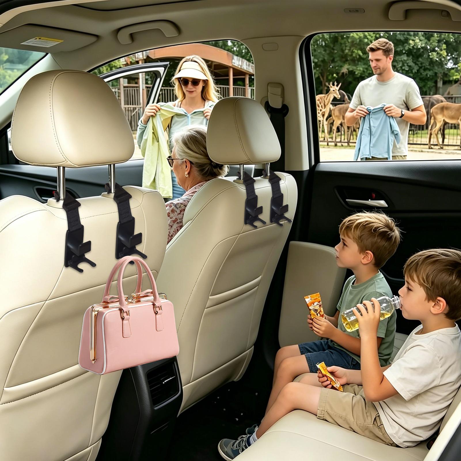 Car Seat Hooks For Headrest 4  - Car Seat Travel Bag review and price