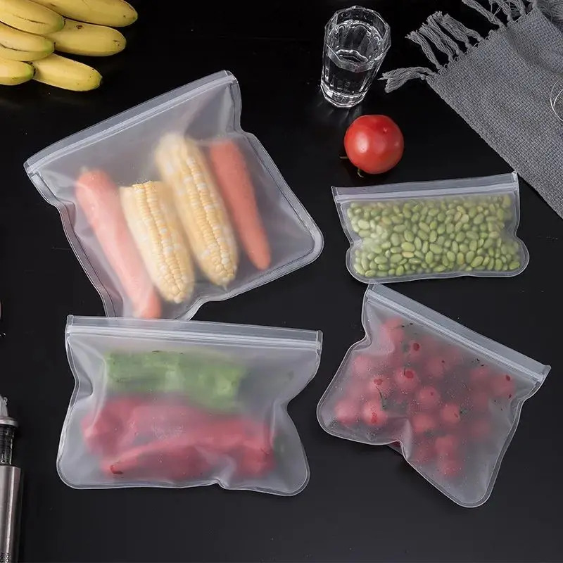 Silicone Food Storage Containe - Reusable Zip Bag review and price