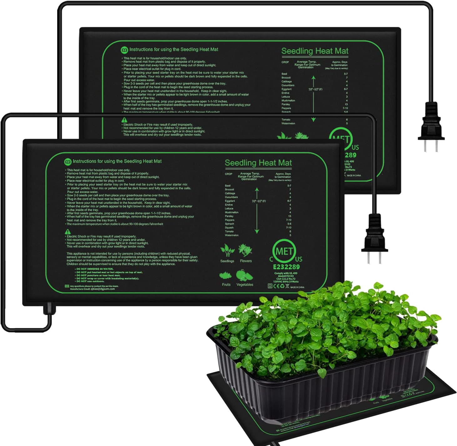 10/25/50CM Seedling Heat Mat I - Travel Accessories Uk review and price
