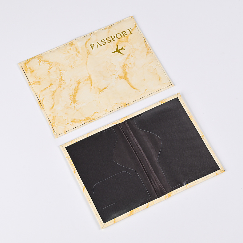 Macaron Color Marble Pattern P - Travel Accessories Passport Holder review and price