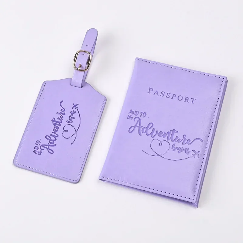 New Purple PU Leather Passport - Travel Accessories Passport Holder review and price