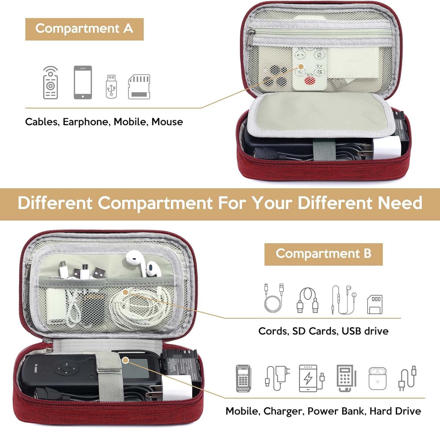 Large Capacity Storage Bag Dat - Travel Accessories For 3 Year Old review and price
