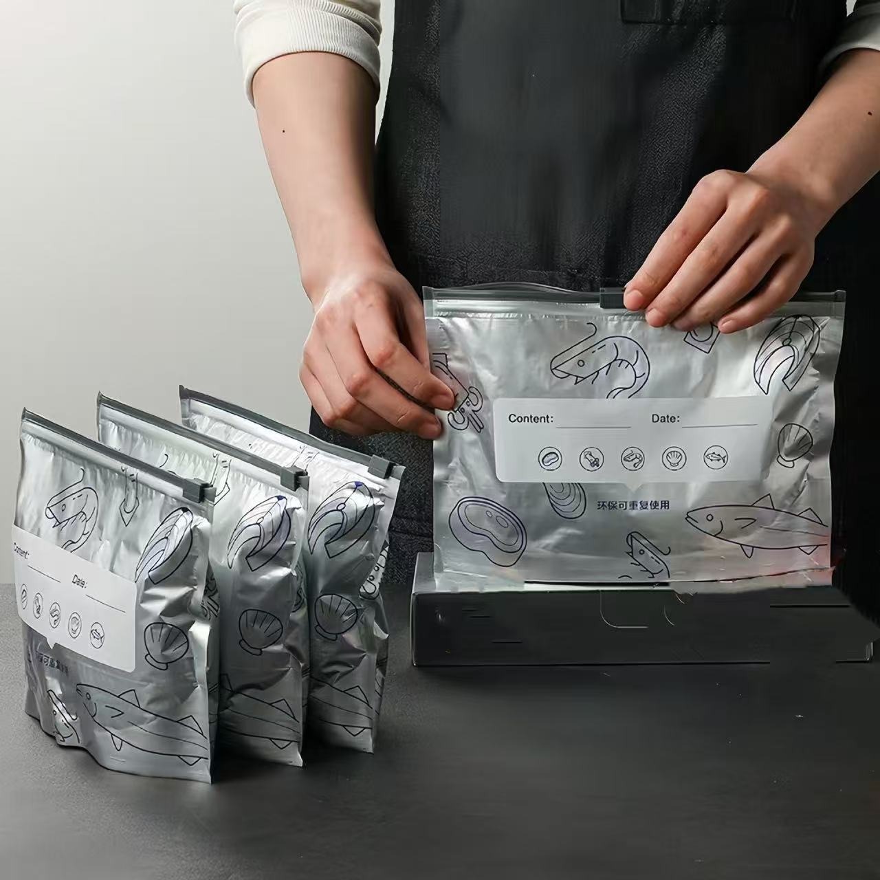 ​Reusable Aluminum Foil Freeze - Reusable Zip Bag review and price