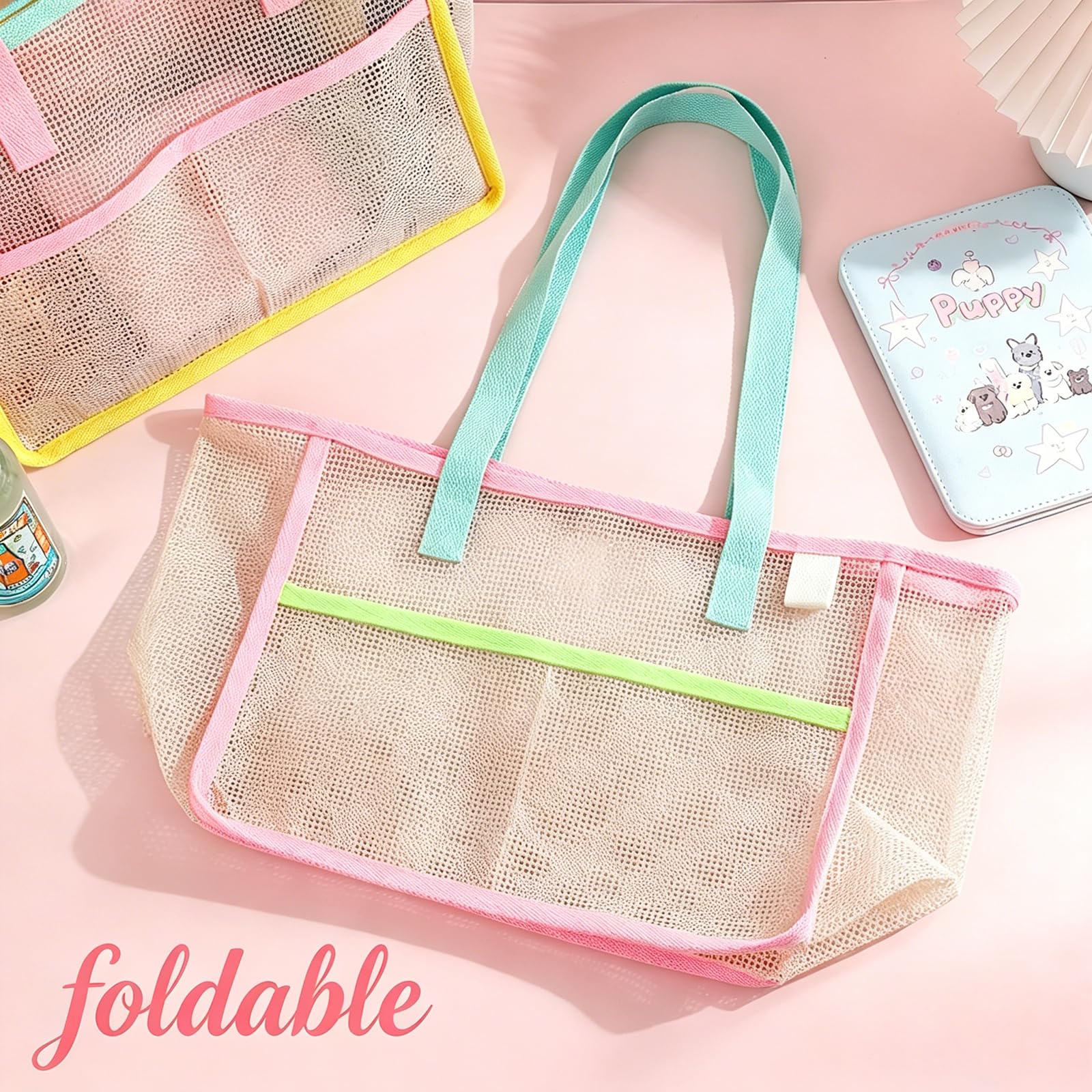 Beach Bags for Women Colorful  - Travel Accessories review and price