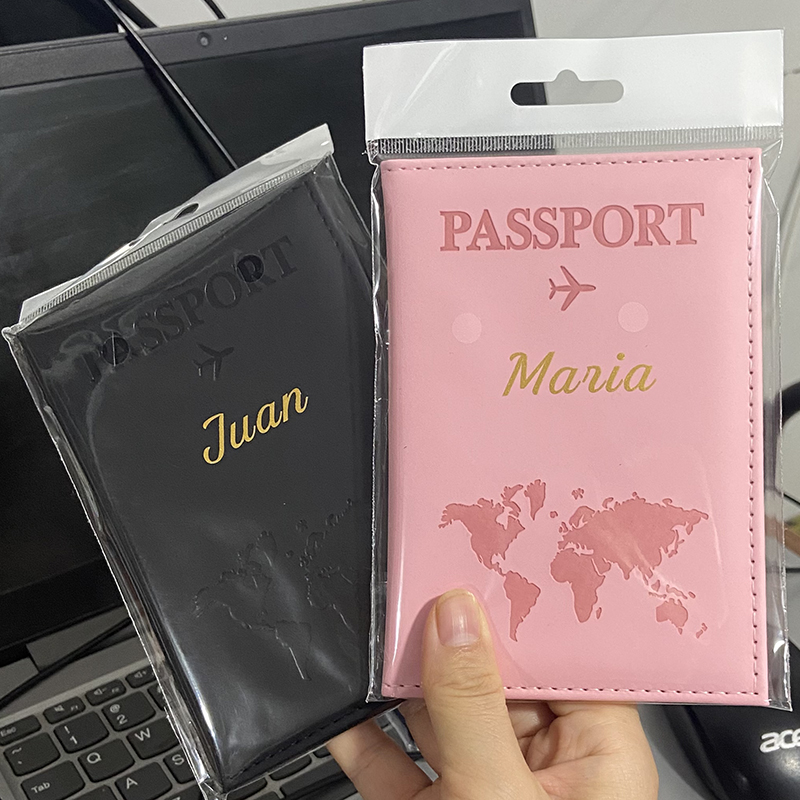 Custom Gold Color Name on Pass - Travel Accessories Passport Holder review and price