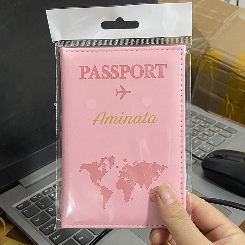 Custom Gold Color Name on Pass - Travel Accessories Passport Holder review and price