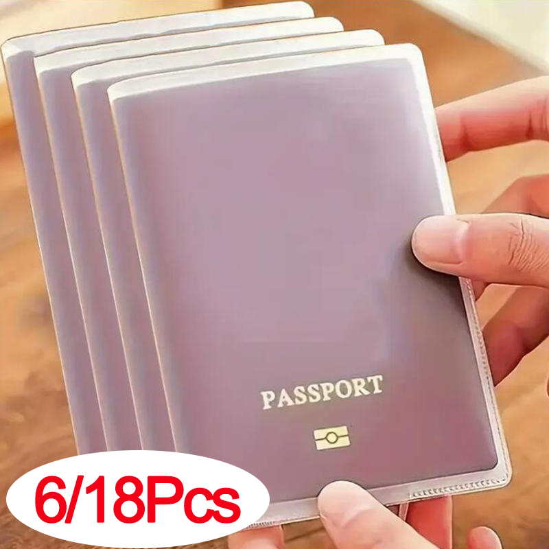 6/18pcs Passport Cover Bag Tra - Travel Accessories Passport Holder review and price