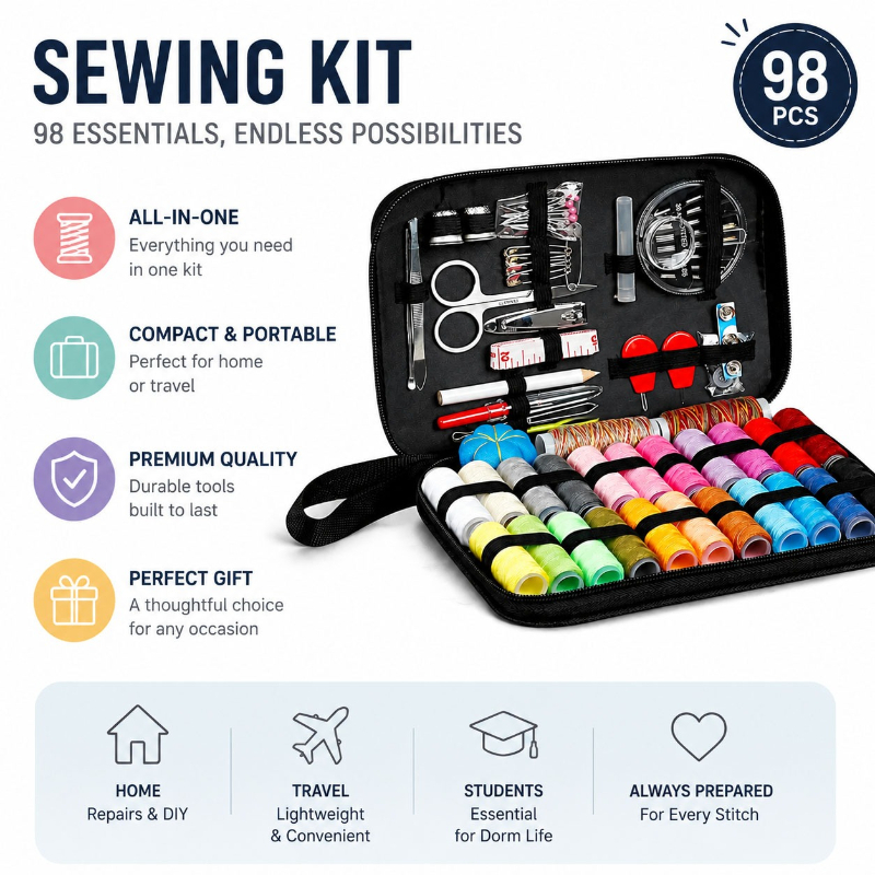 68/98PCS Sewing Accessories To - Travel Accessories Deals review and price