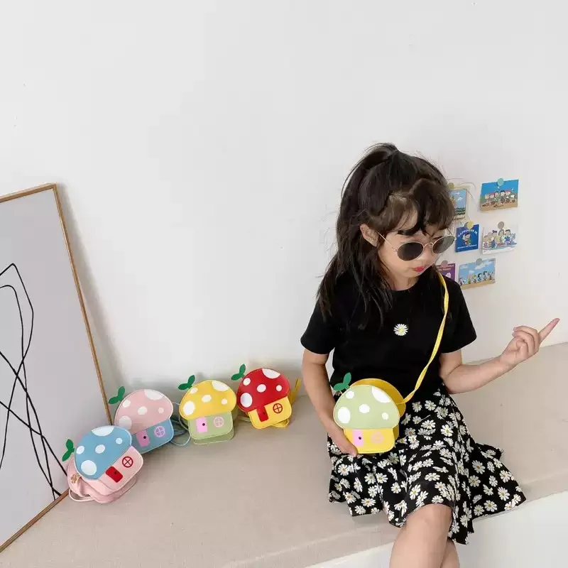 Cute Mushroom House Shaped Coi - Travel Accessories Girls review and price