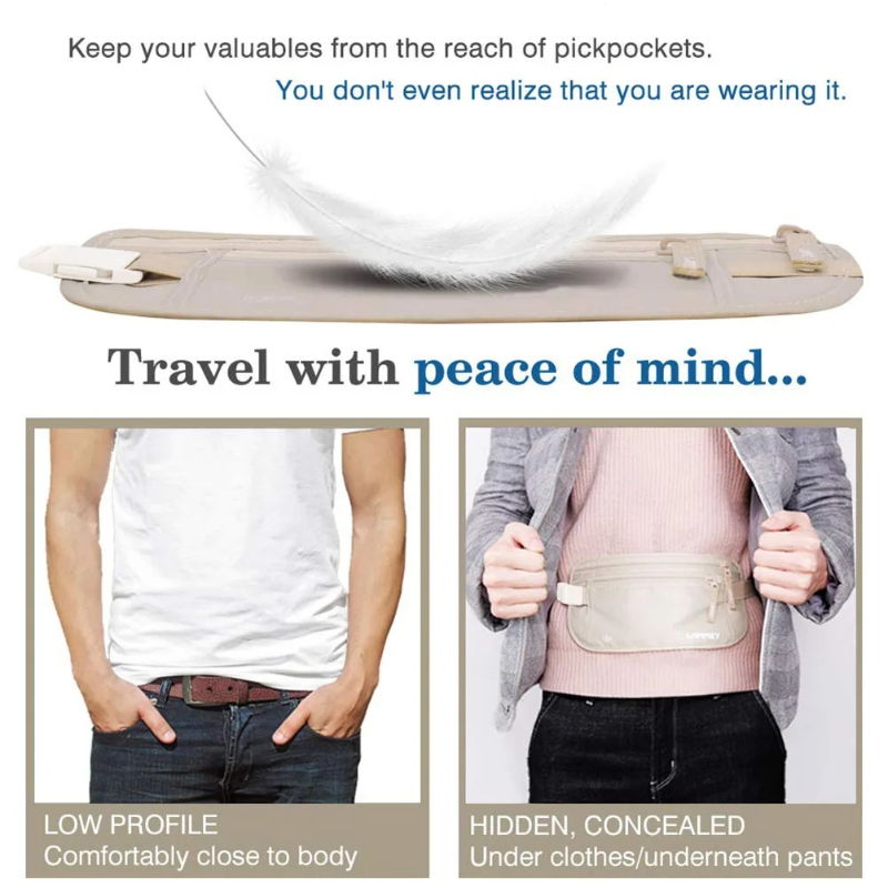 Invisible Travel Waist Packs P - Travel Accessories Passport Holder review and price