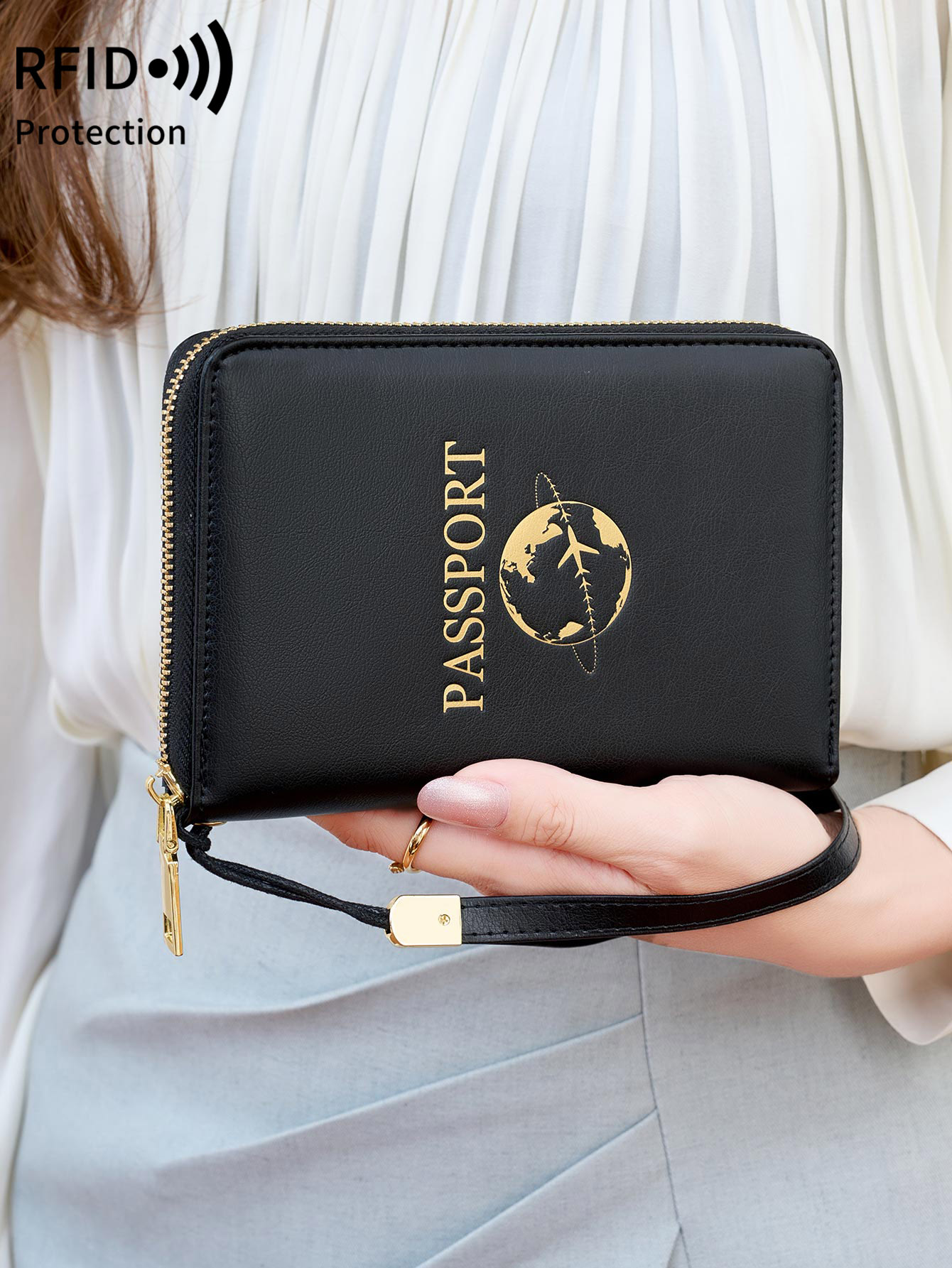 RFID Shielded Passport Holder  - Travel Accessories Rfid review and price