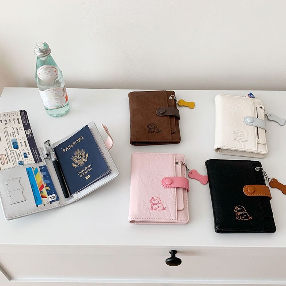 Card Holder PU Passport Bag Cu - Travel Accessories Passport Holder review and price