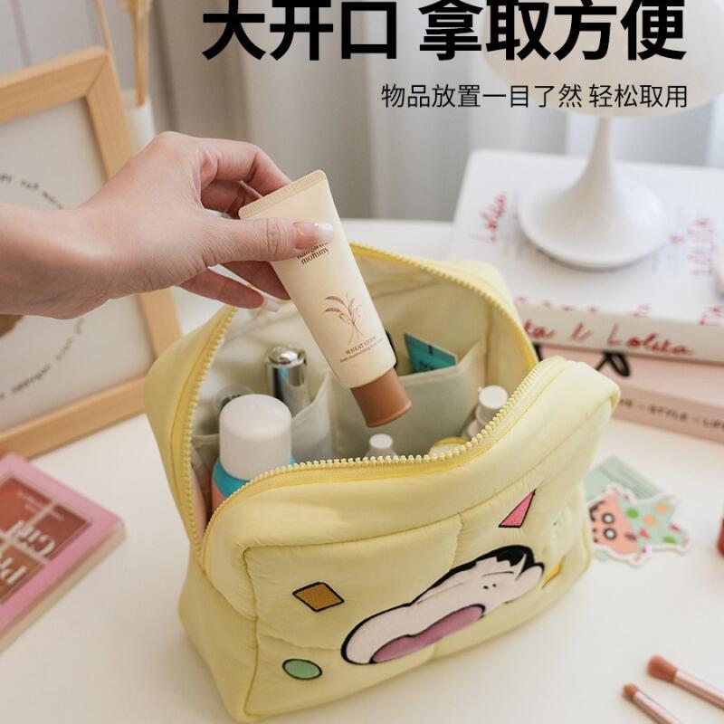 Crayon Shin-Chan Puffy Cosmeti - Travel Accessories For Japan Trip review and price