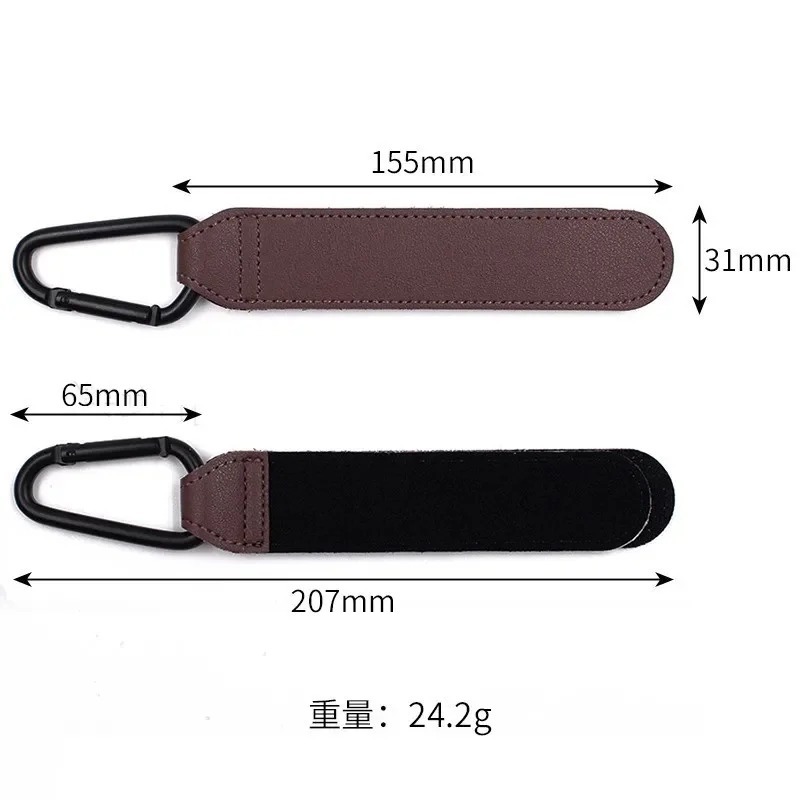 Baby Stroller Hook Fashion PU  - Travel Accessories For 3 Year Old review and price