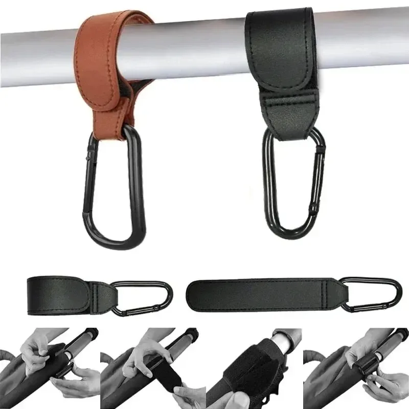 Baby Stroller Hook Fashion PU  - Travel Accessories For 3 Year Old review and price