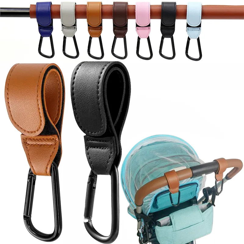 Baby Stroller Hook Fashion PU  - Travel Accessories For 3 Year Old review and price