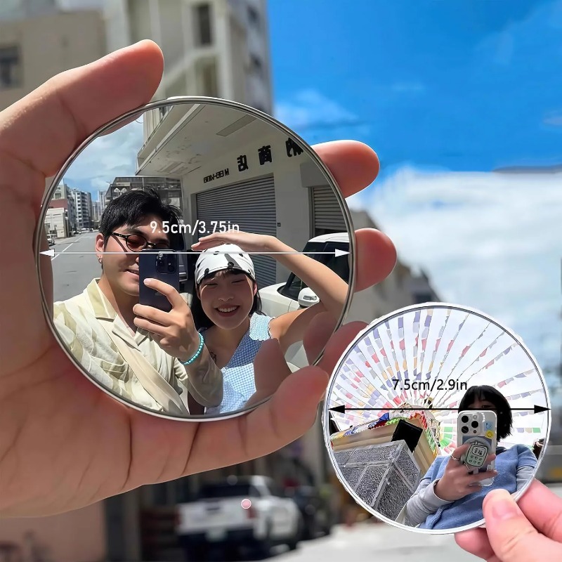 Portable Round Convex Mirror H - Travel Accessories Deals review and price