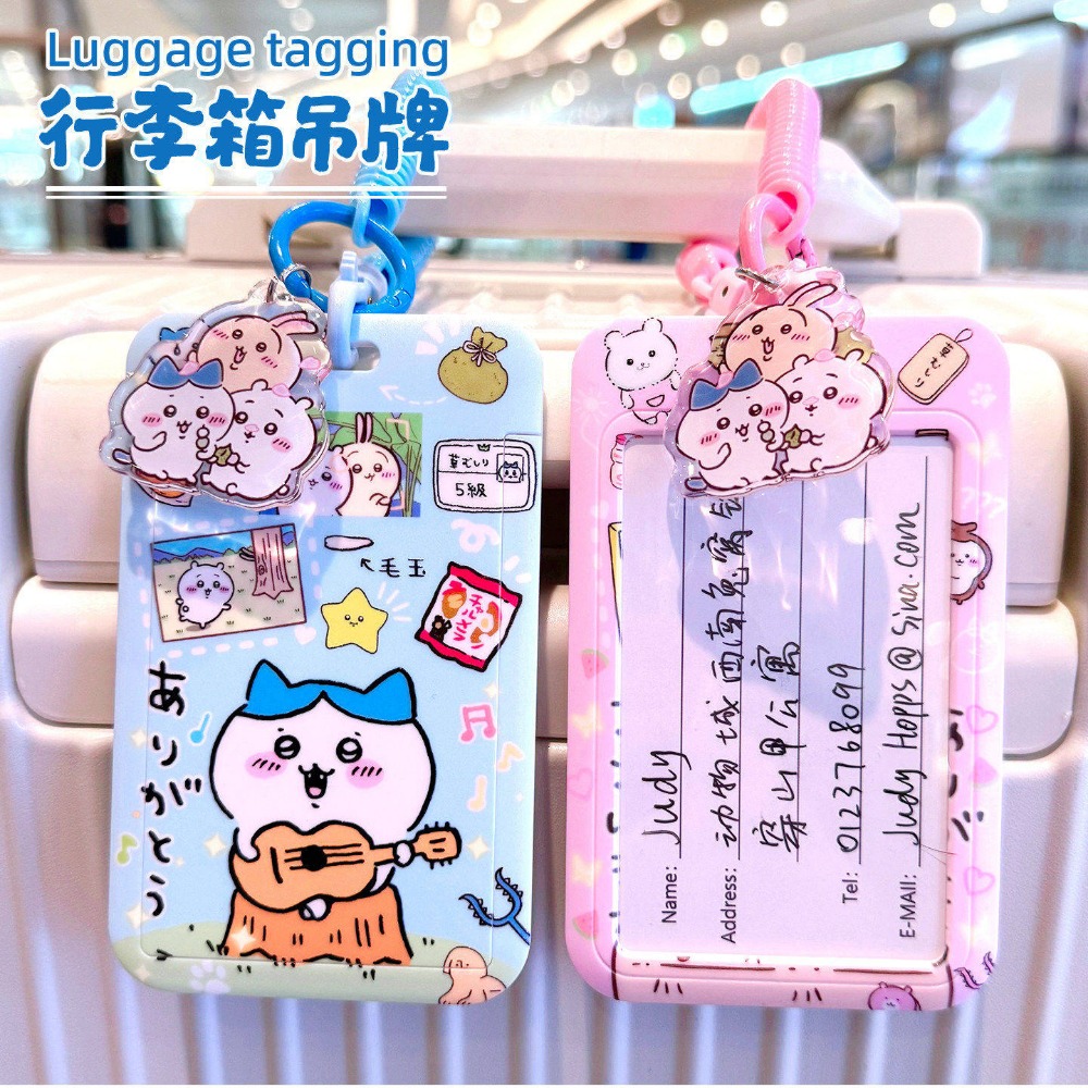 Chiikawa Luggage Tag with Lany - Travel Accessories For Japan Trip review and price