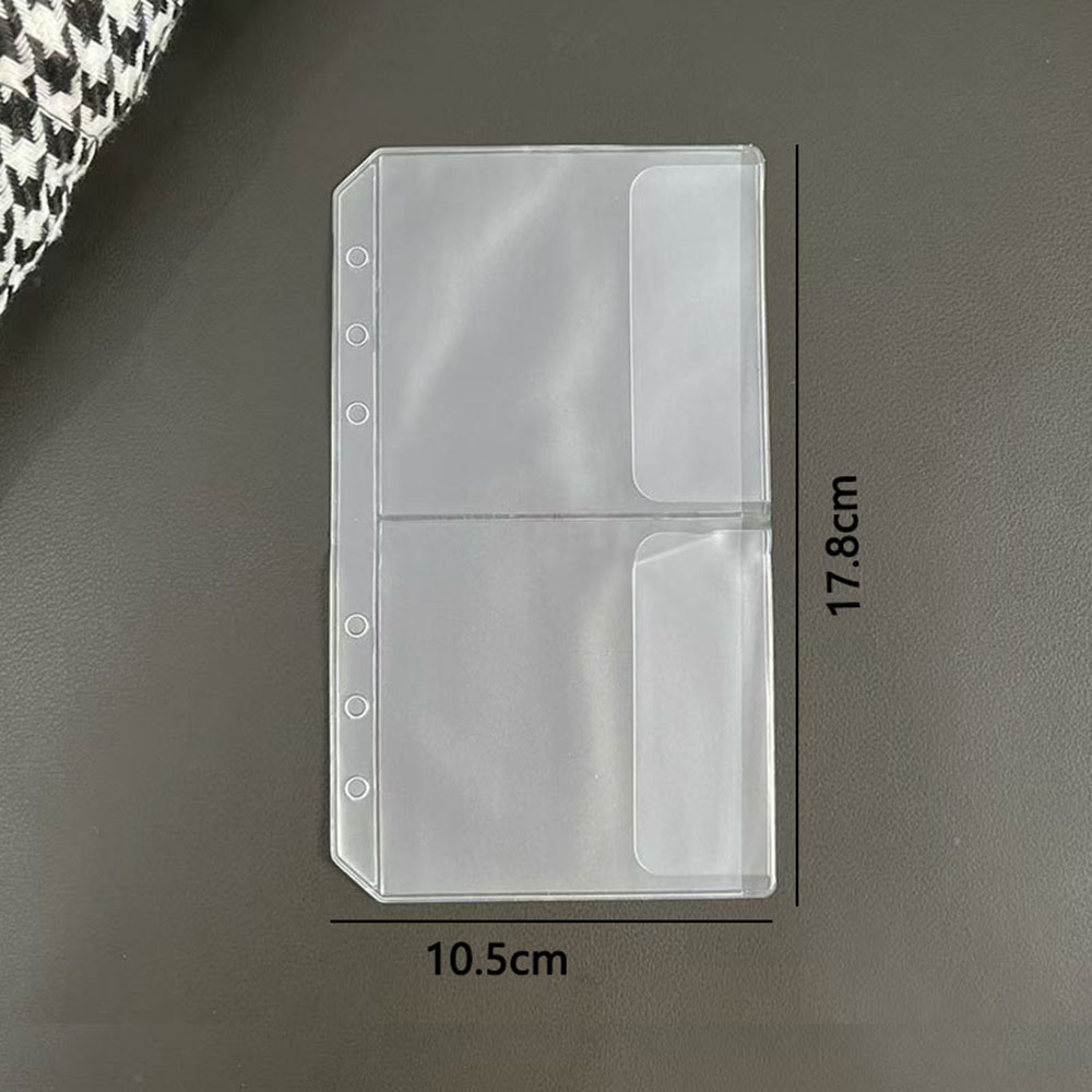 10Pcs A6 Transparent PVC Zippe - Reusable Zip Bag review and price