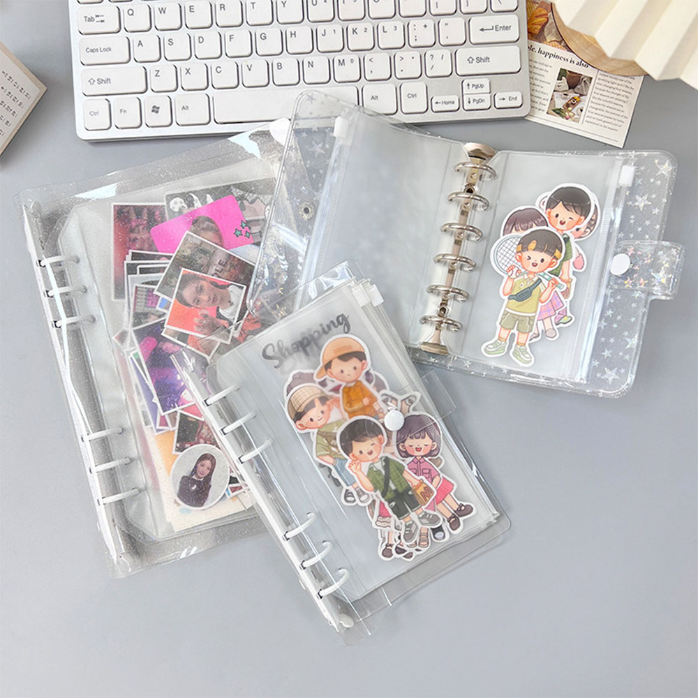 10Pcs A6 Transparent PVC Zippe - Reusable Zip Bag review and price