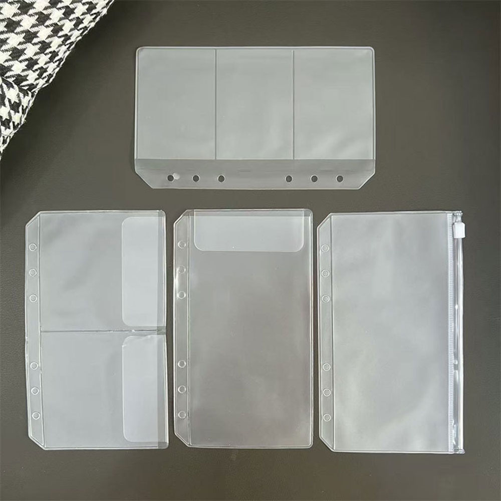 10Pcs A6 Transparent PVC Zippe - Reusable Zip Bag review and price