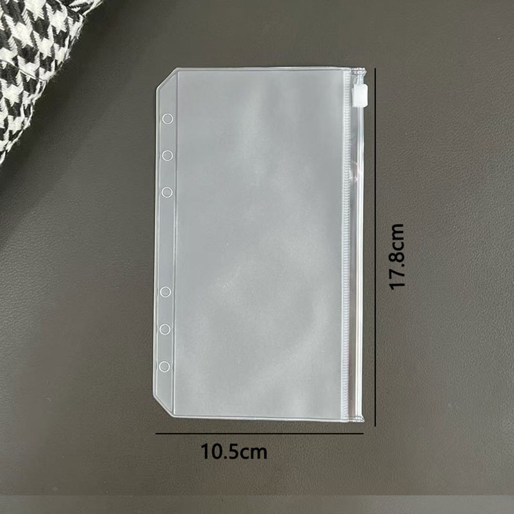 10Pcs A6 Transparent PVC Zippe - Reusable Zip Bag review and price